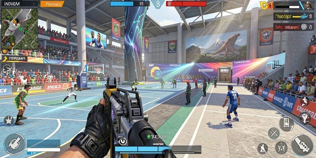 zk9 - Visual menakjubkan dari dunia permainan yang luas.